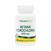 NaturesPlus, Betaine Hydrochloride, 600 Mg, 90 Tablets